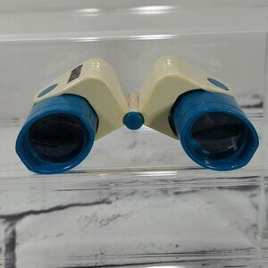 Omsi Oregon Museum of Science Vintage Blue Fold Up Binoculars